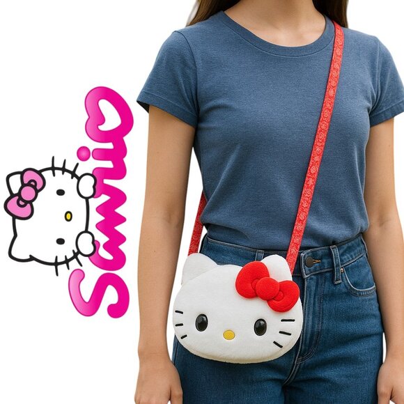 NEW Hello Kitty Sanrio Purse Pets w/ 30 Sounds Blinking Eyes Crossbody Bag Inter - Picture 6 of 16